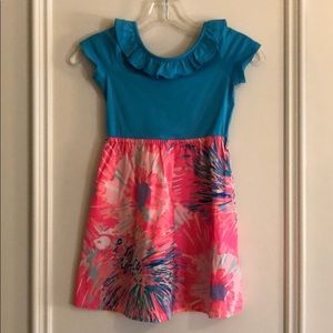 Kids Lilly Pulitzer swing dress size 6-7